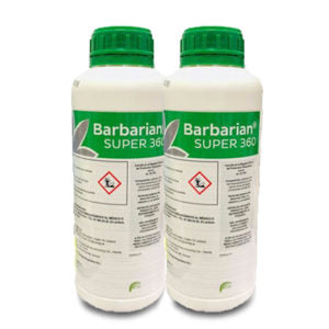 Désherbant Puissant Herbicide Glyphosate Barbarian  super 360 2 x 1 litre