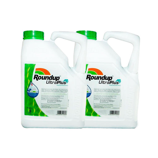 Désherbant Puissant Herbicide Glyphosate Roundup 2 x 5 Litres